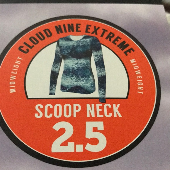 Terramar Women’s 2.5 Cloud Nine Extreme L NWT Blue - Picture 2 of 8